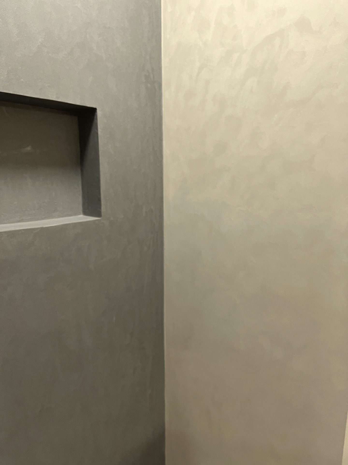 Ensuite Corner Transition