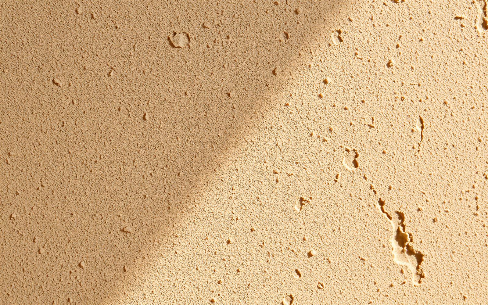 Microcement surface, hand-troweled